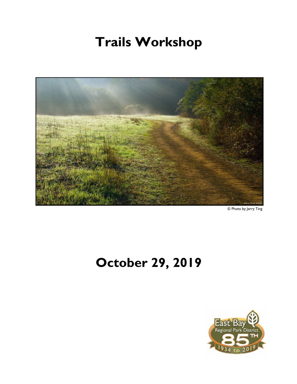 Trails Workshop