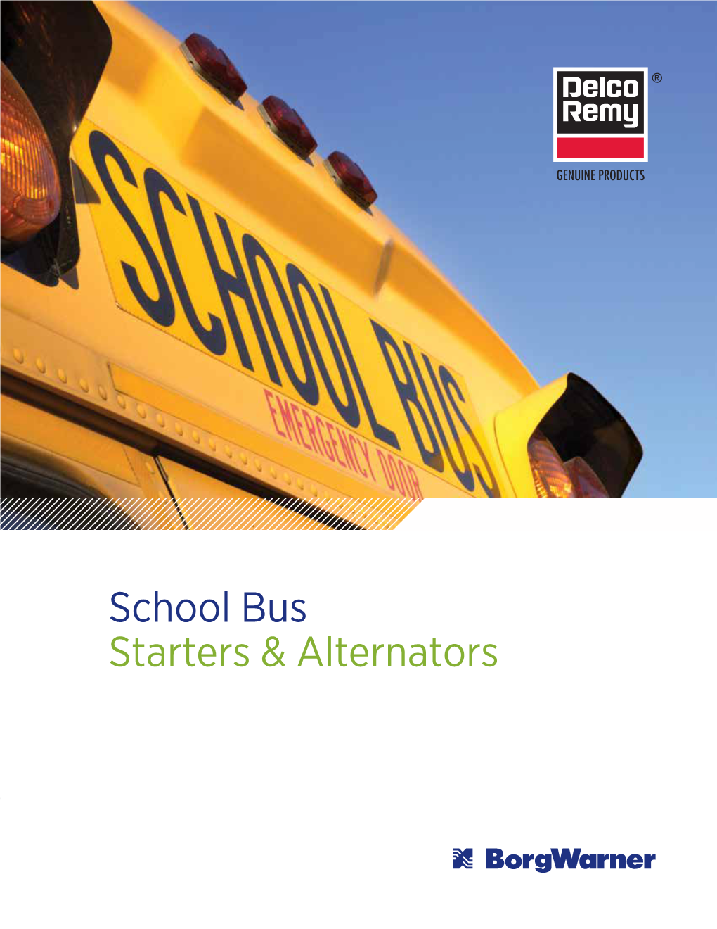 School Bus Starters & Alternators