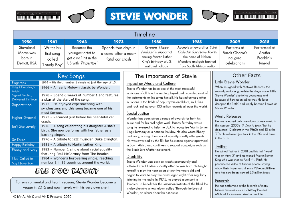 Stevie Wonder