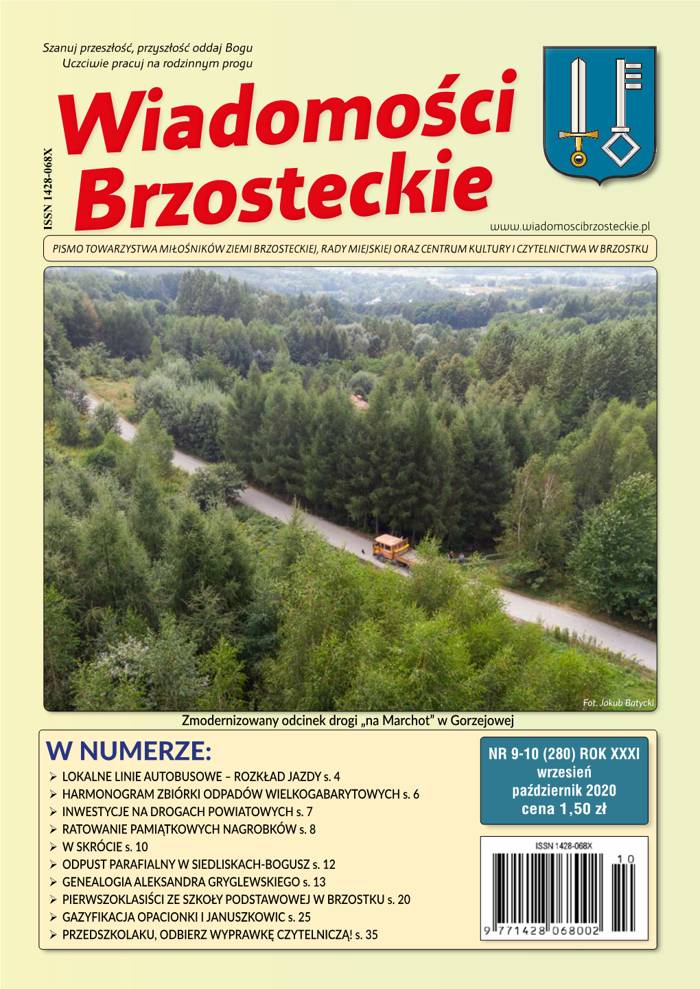 W NUMERZE: NR 9-10 (280) ROK XXXI ¾¾ LOKALNE LINIE AUTOBUSOWE – ROZKŁAD JAZDY S