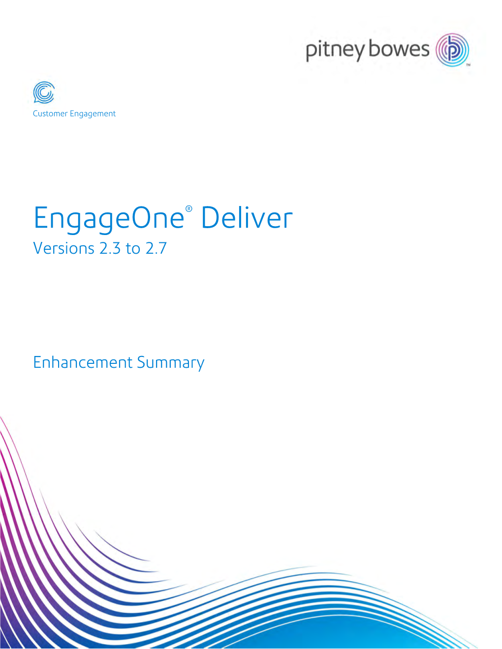Engageone Deliver V2.7.0 Release Summary
