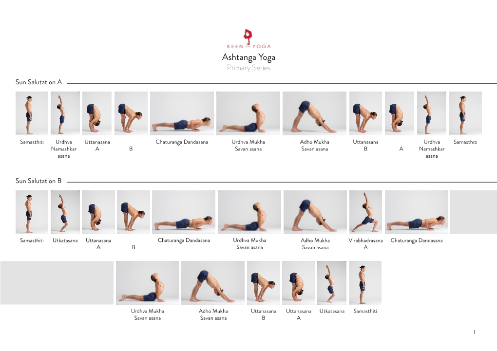 Ashtanga Yoga Primary Series