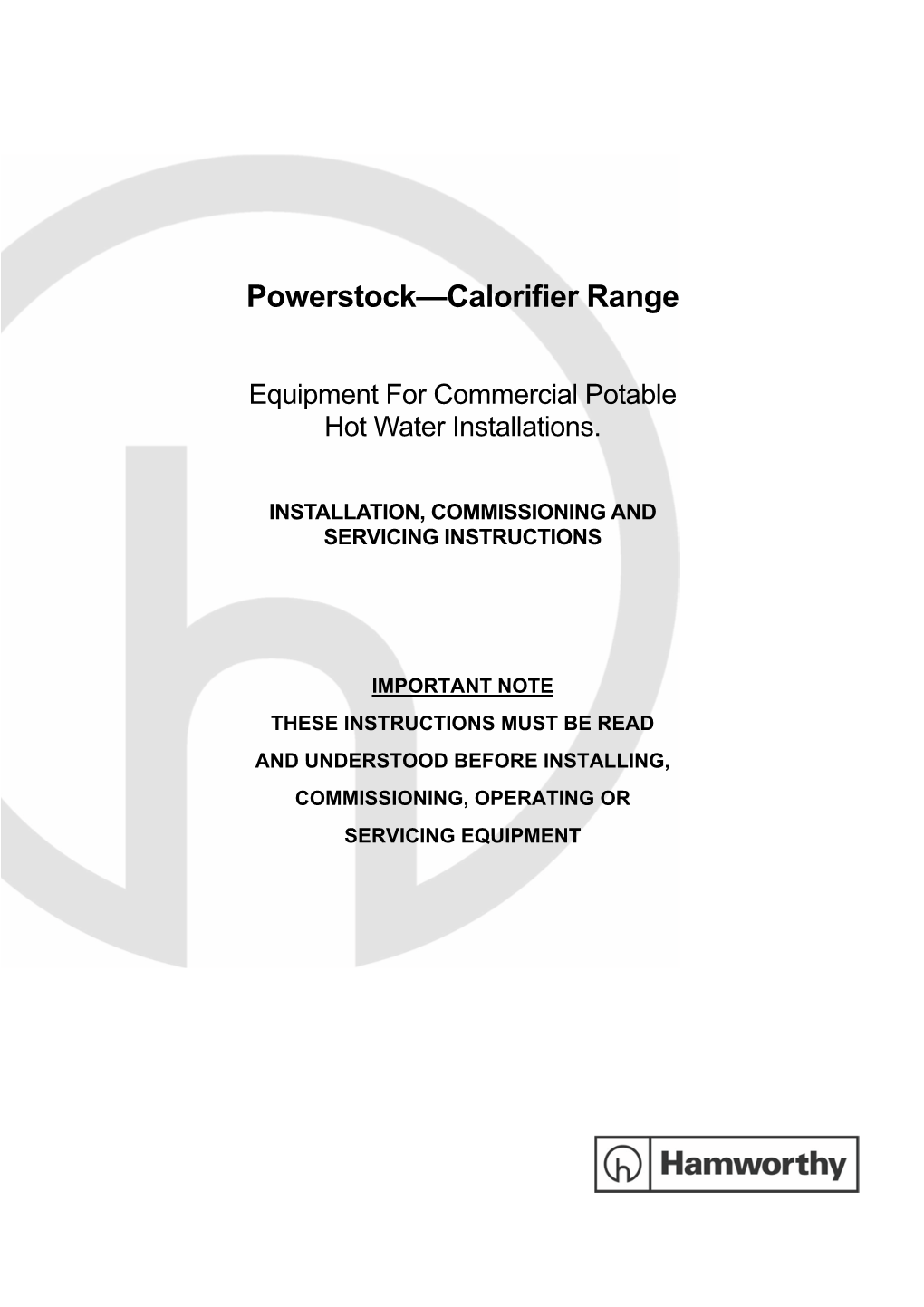 500001084-T Powerstock Calorifier Guide Covers.Pub