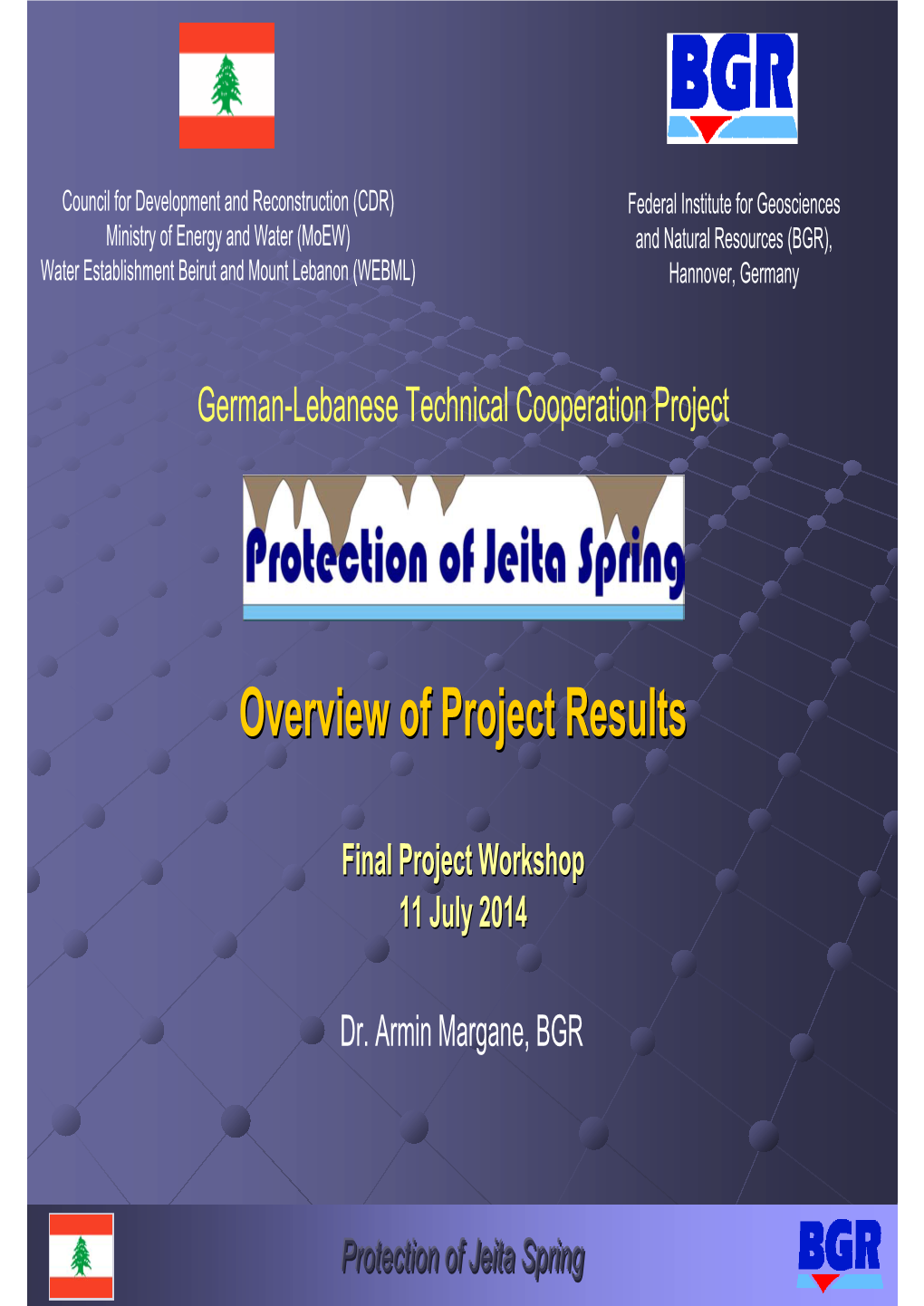 Overview of Project Results