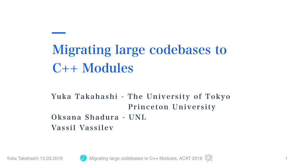 Migrating Large Codebases to C++ Modules