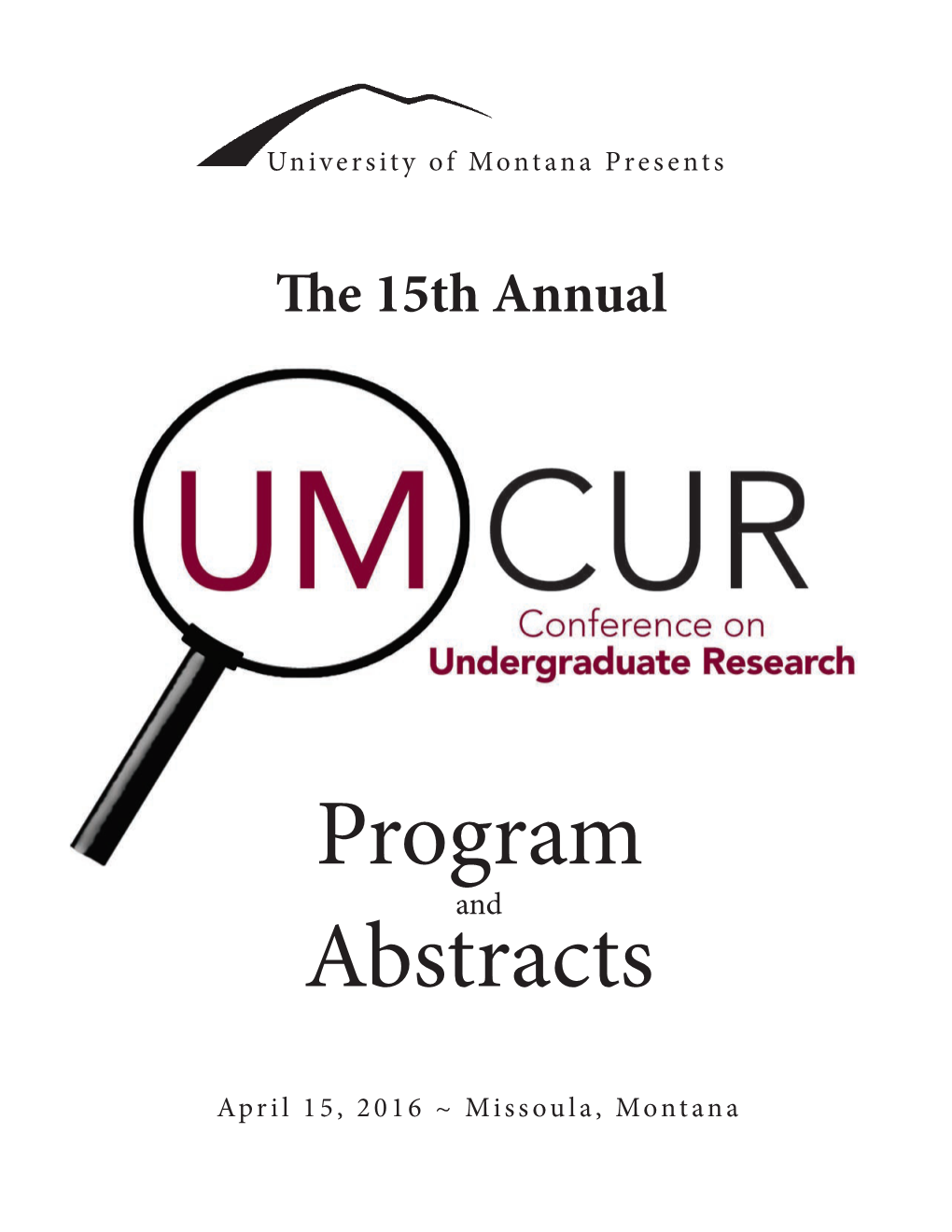 Program Abstracts