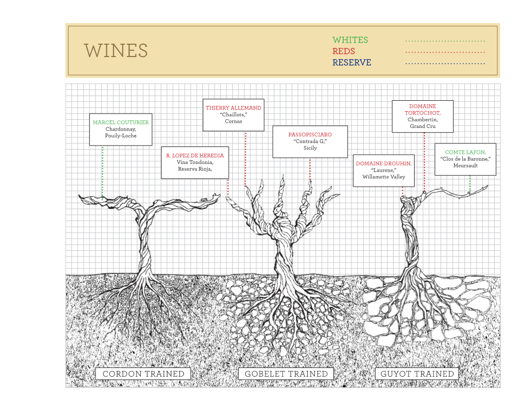 Blue Ribbon Wine Menu