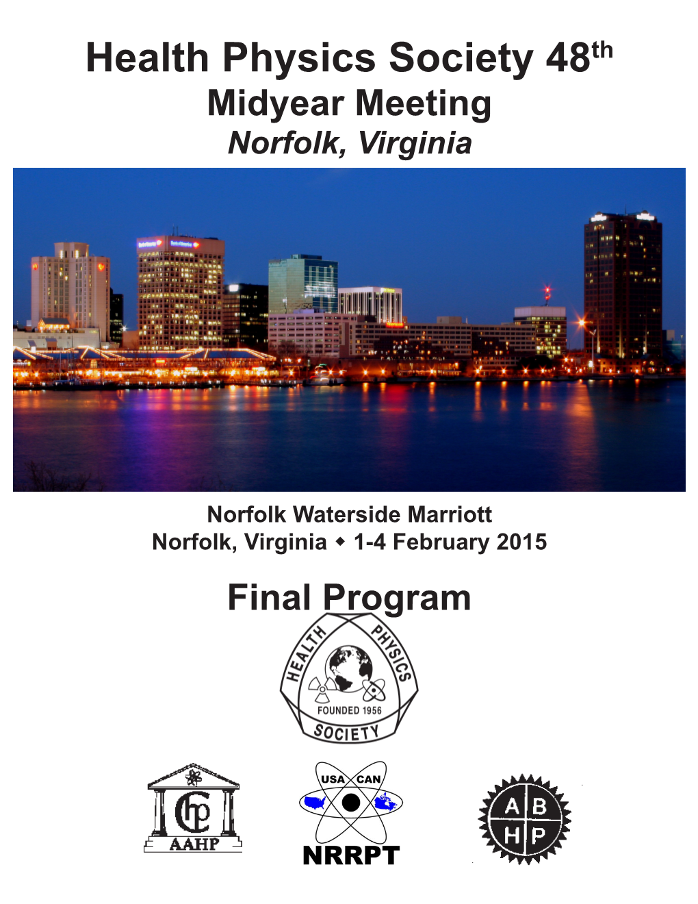 2015 HPS Midyear Meeting Final Program