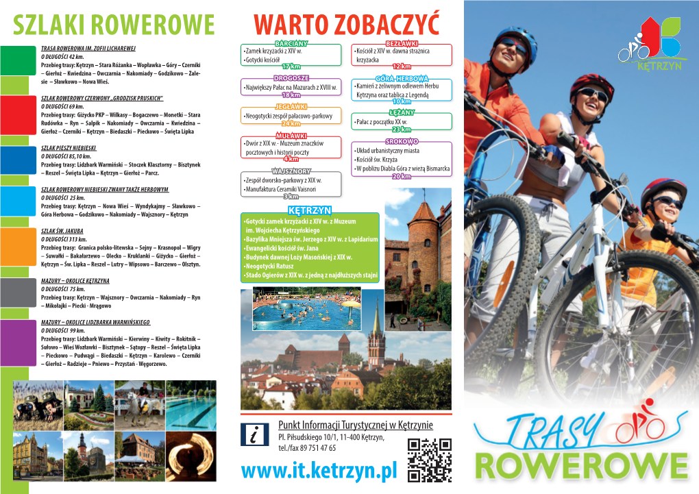 SZLAKI ROWEROWE Warto Zobaczyć BARCIANY BEZŁAWKI Trasa Rowerowa Im