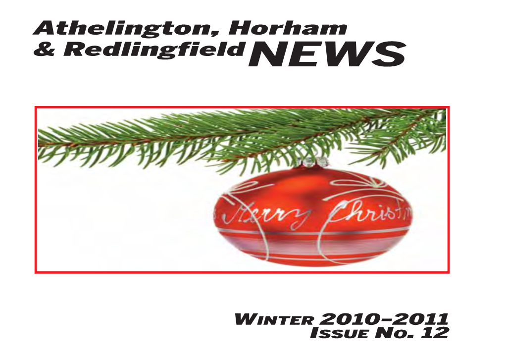Athelington, Horham & Redlingfield News Winter 2010