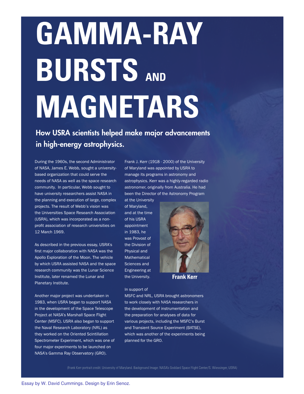 Gamma-Ray Bursts and Magnetars