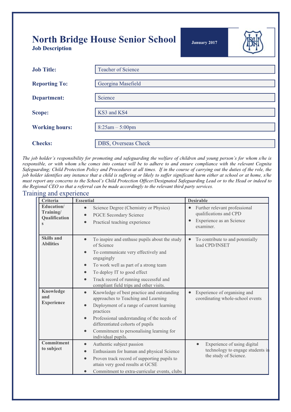 JD Template Europe (Schools)