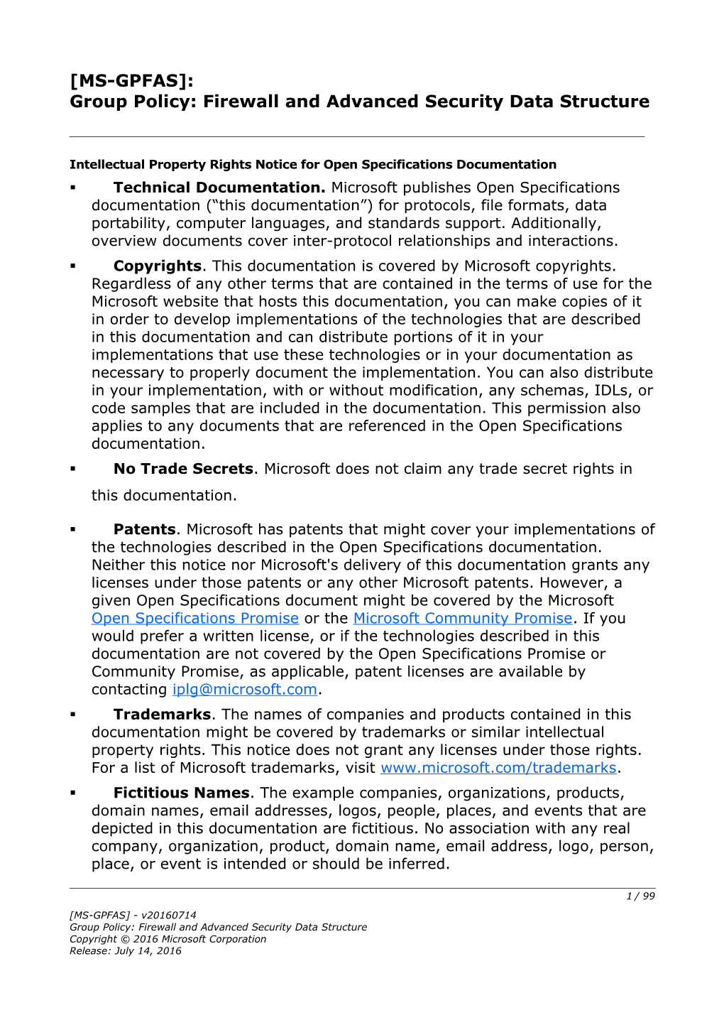 Group Policy: Firewall and Advanced Security Data Structure