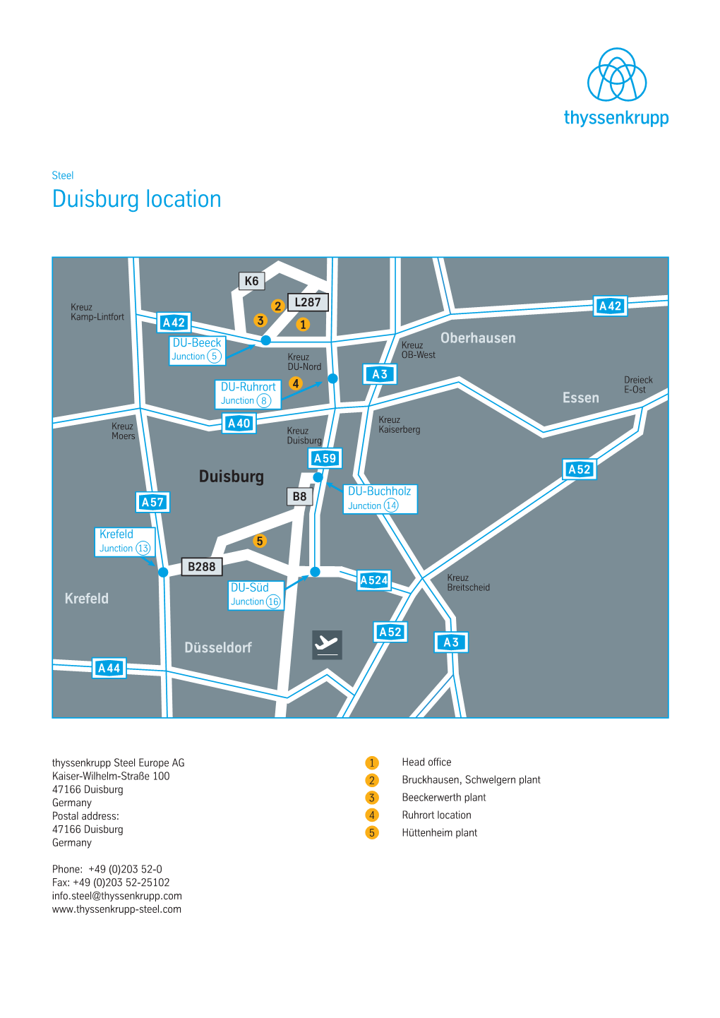 Duisburg Location