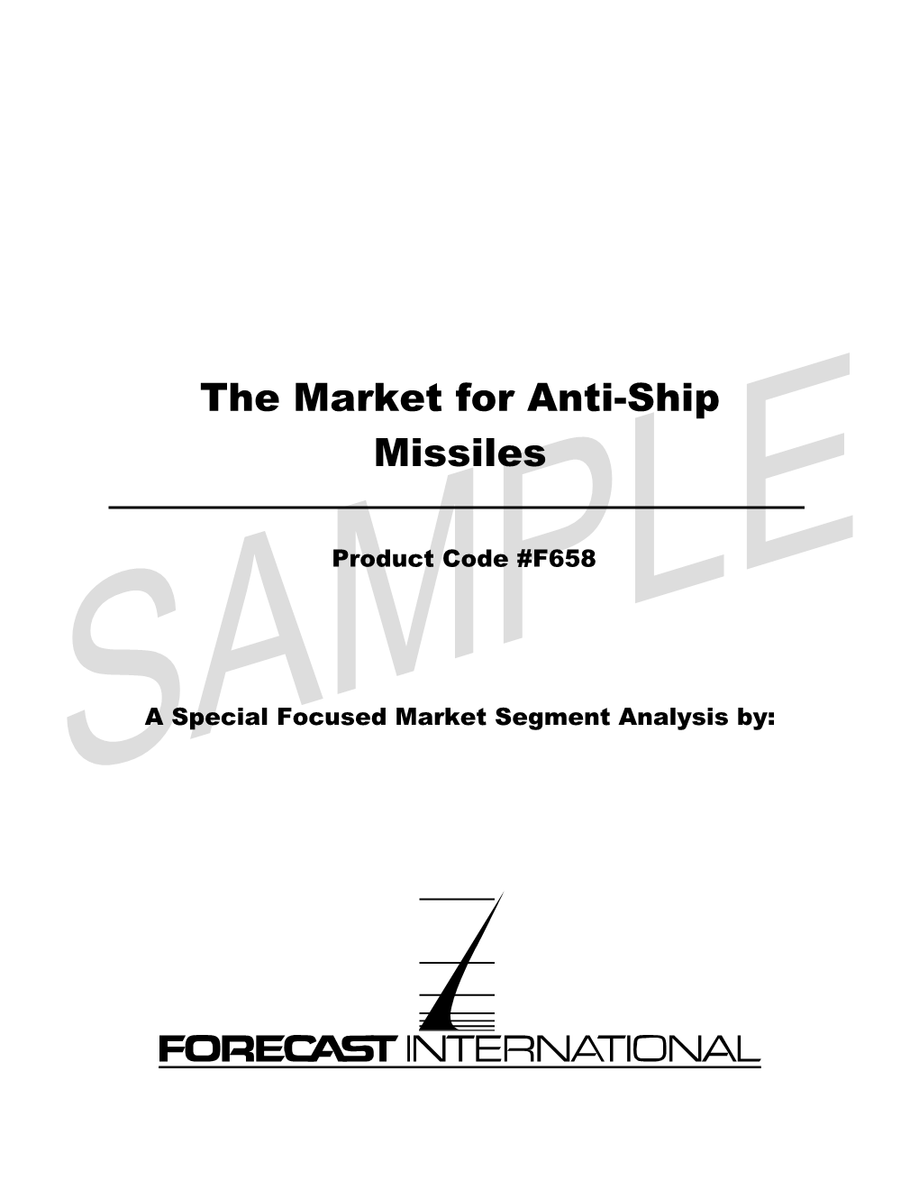 The Market for Anti-Ship Missiles