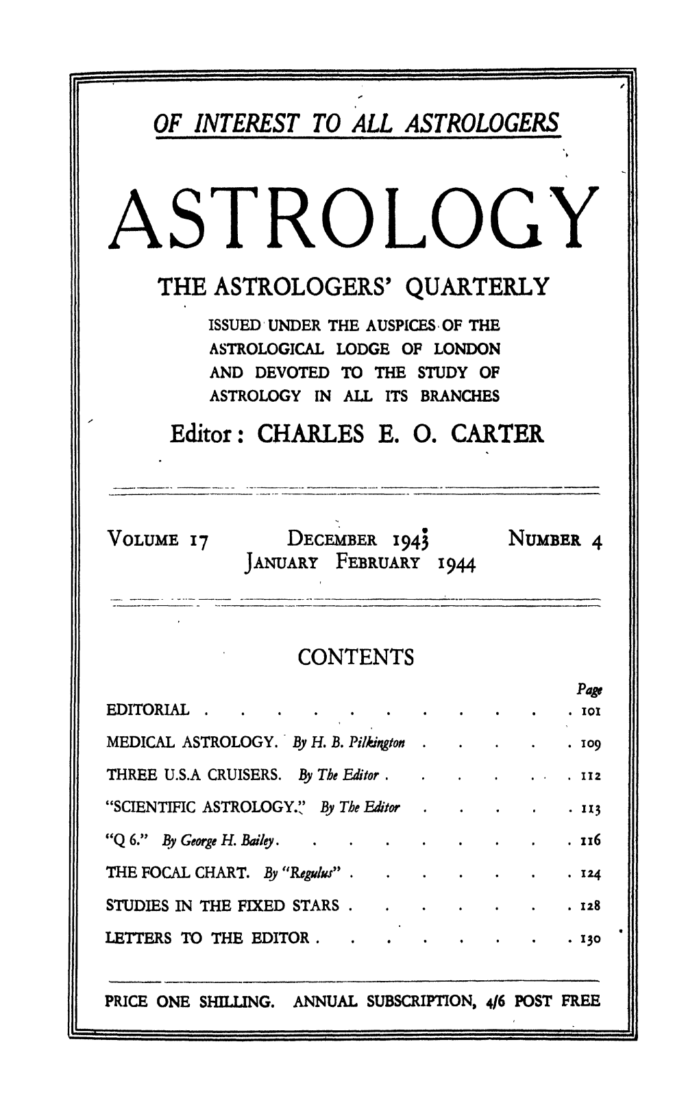 ASTROLOGY Istrolog'