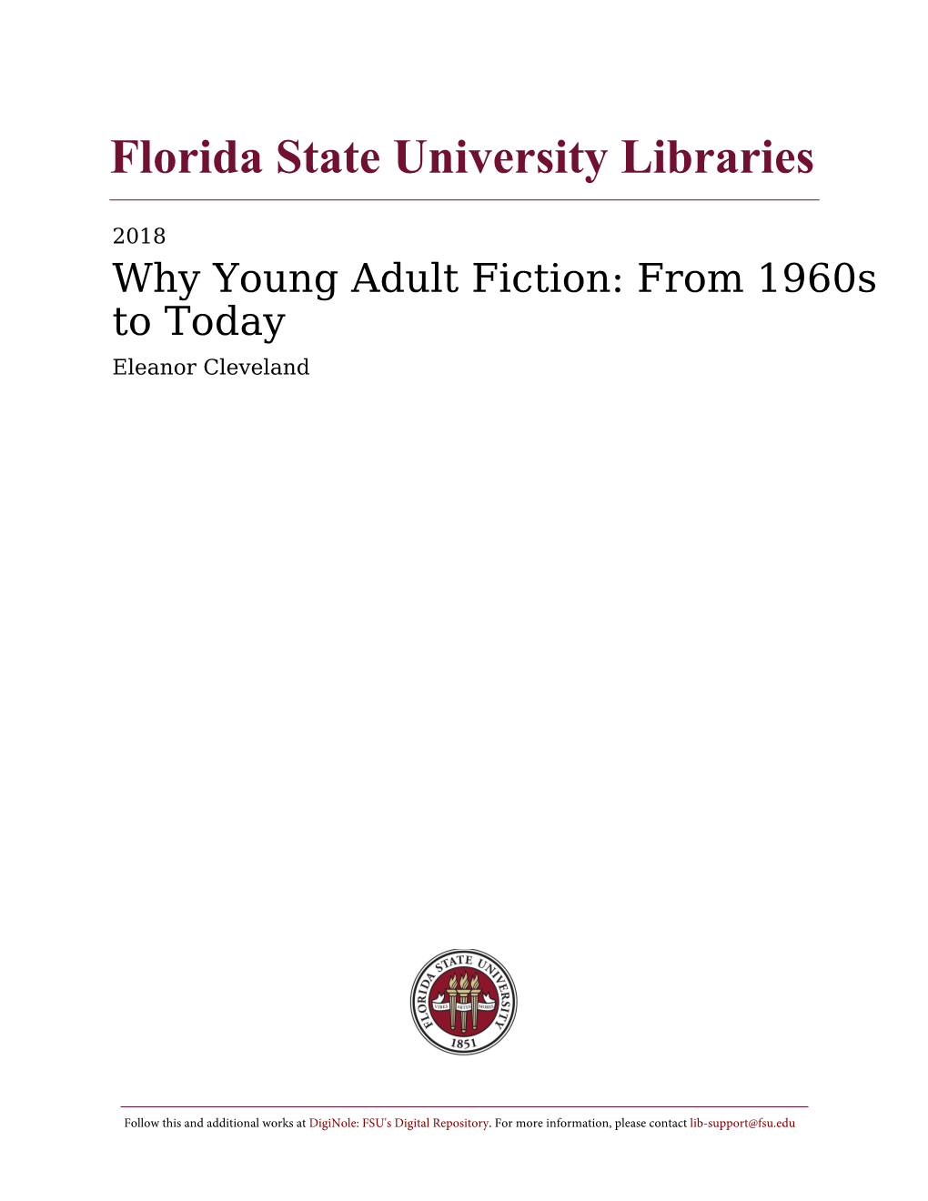 Florida State University Libraries