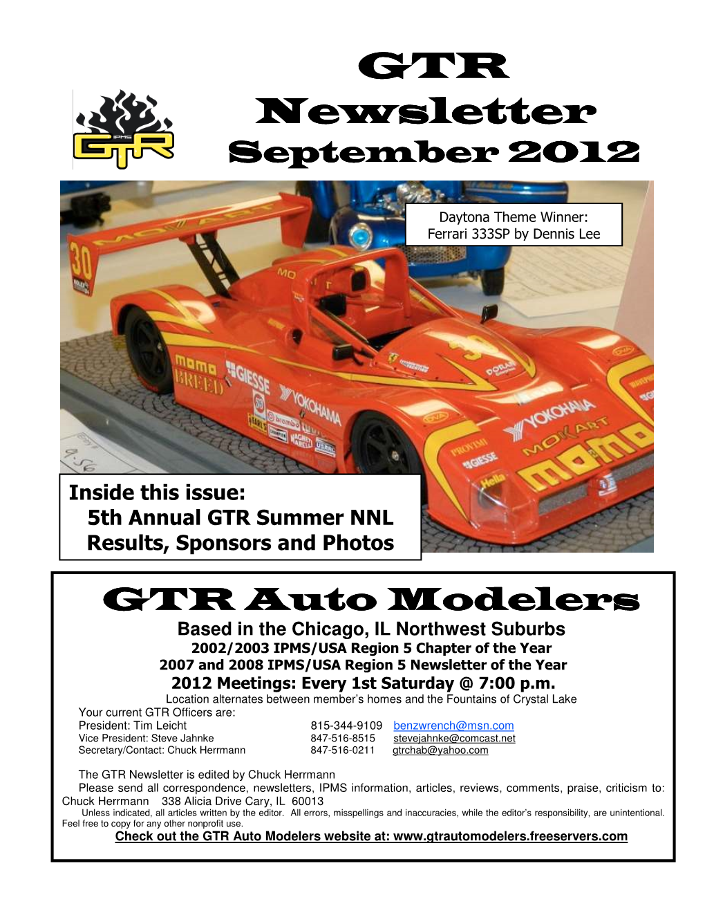 09 2012 GTR News