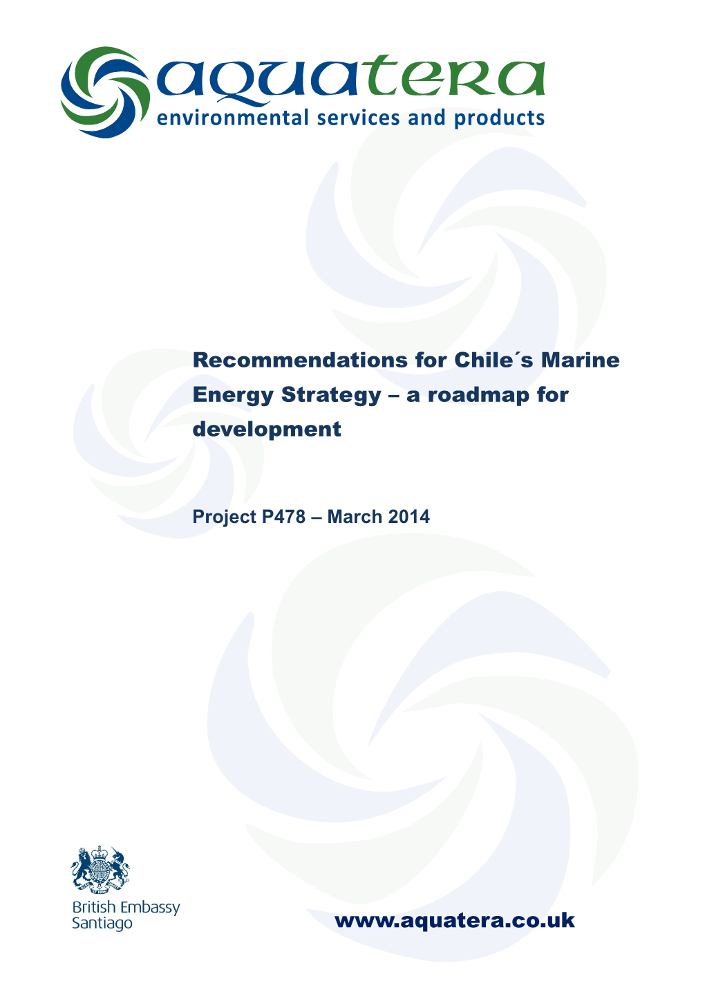 Recommendations for Chile's Marine Energy Strategy