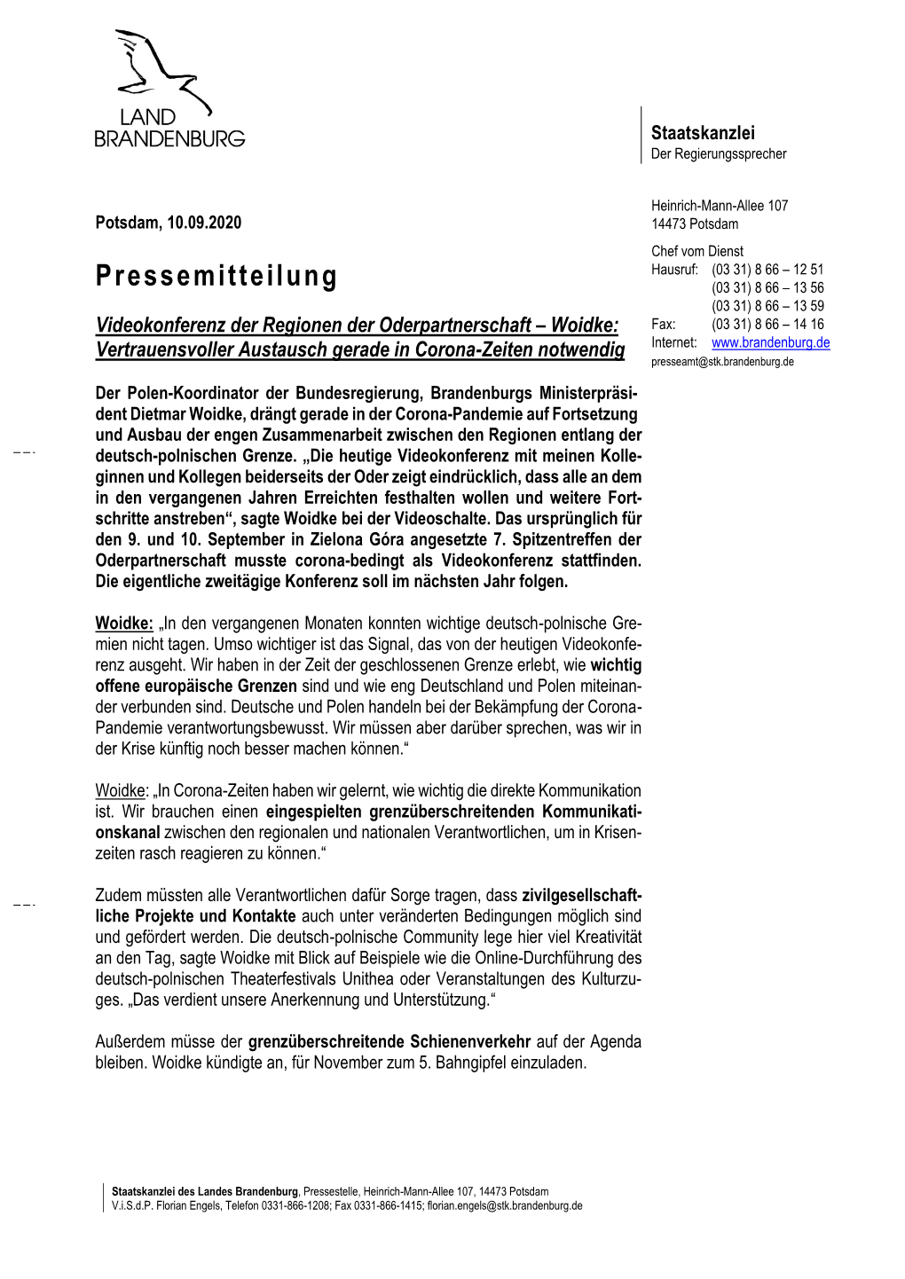 Pressemitteilung