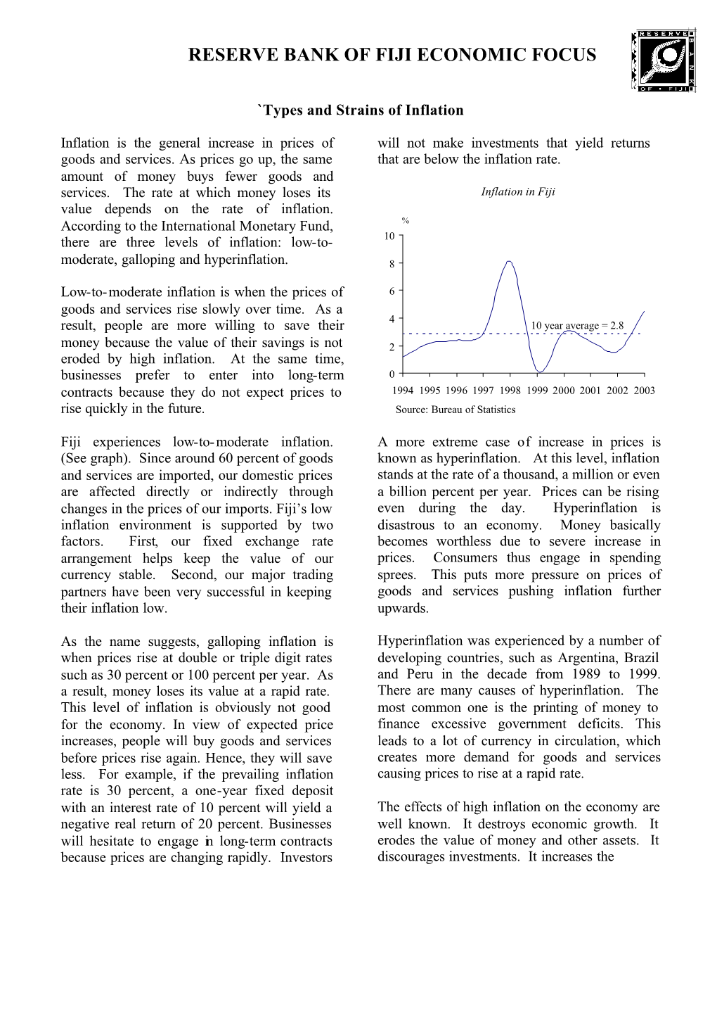 Types and Strains of Inflation