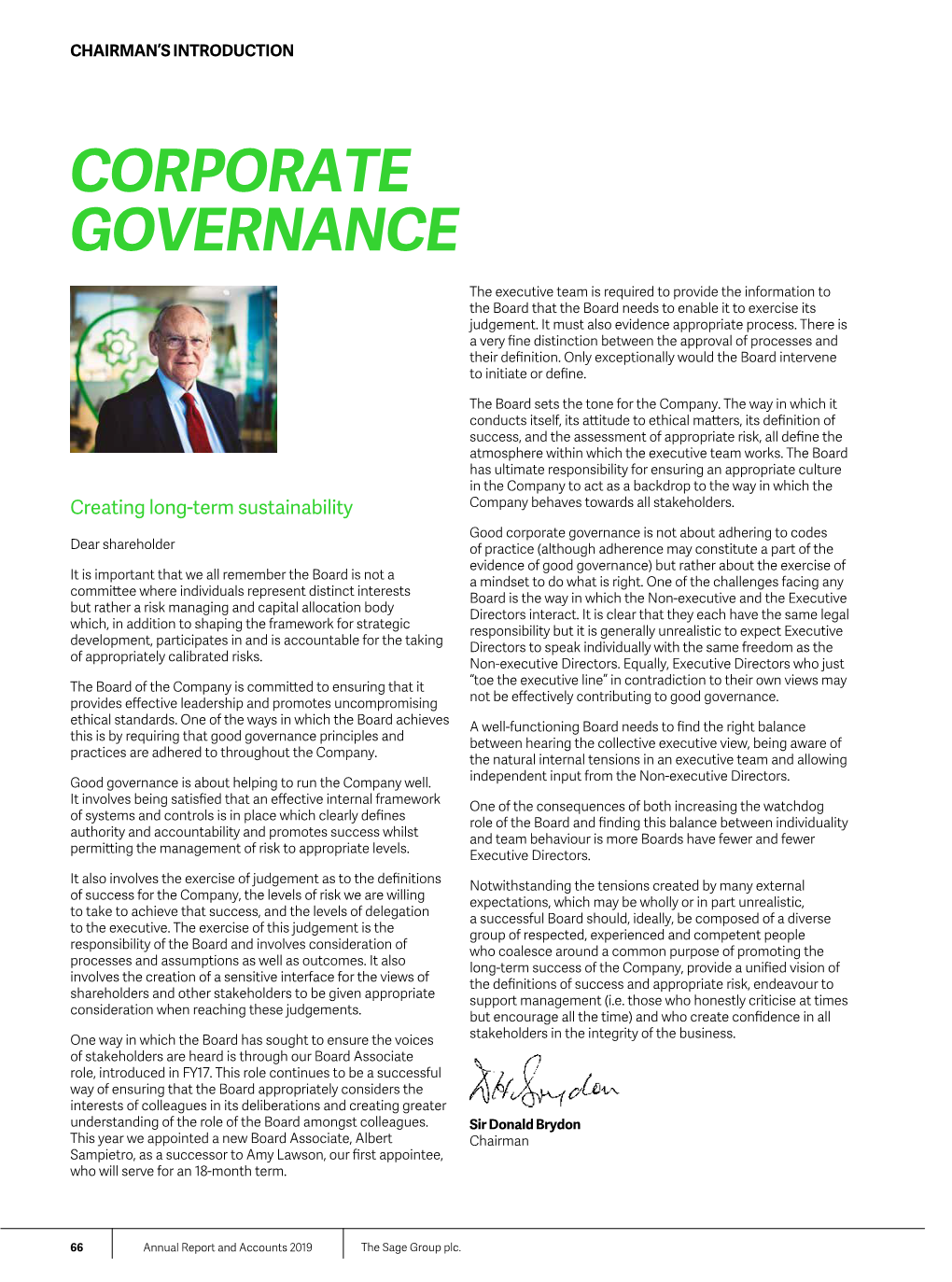 Corporate Governance