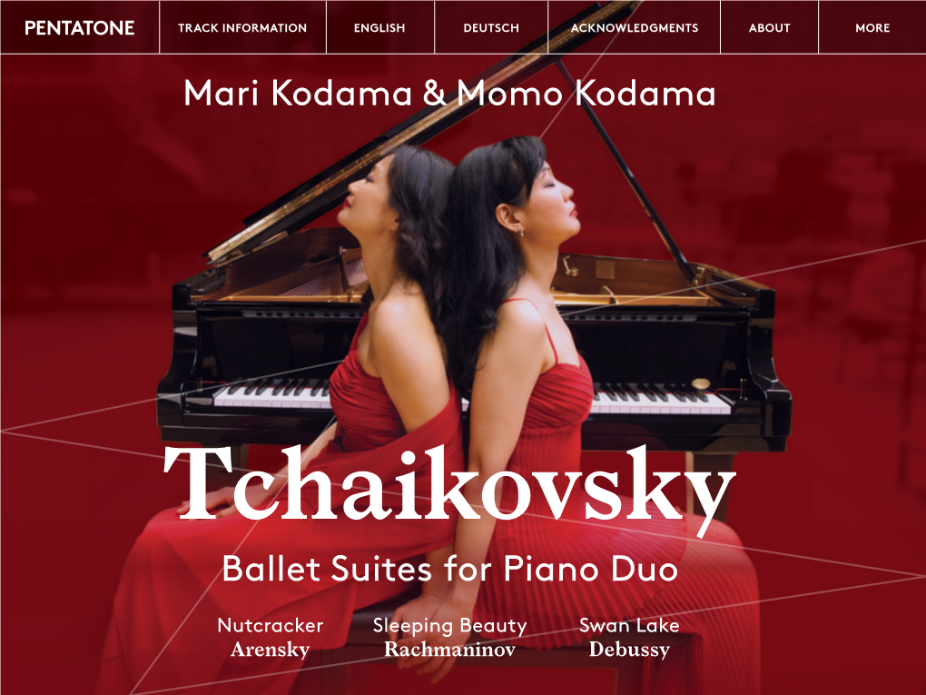 Ballet Suites for Piano Duo Mari Kodama & Momo Kodama