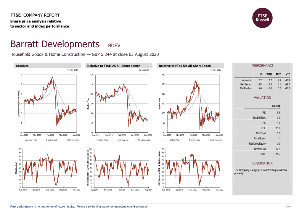 FTSE Factsheet