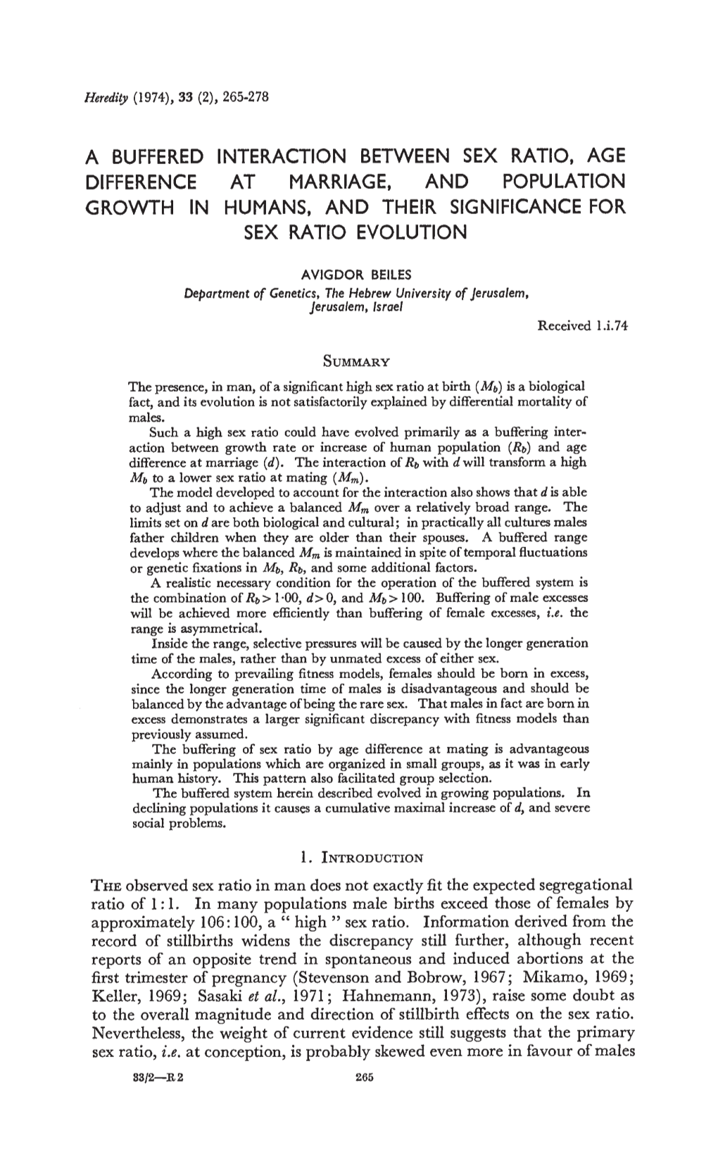 Difference at Marriage, and Population Growth in Humans, and Their Significance for Sex Ratio Evolution