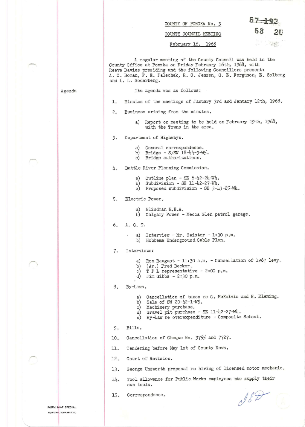 B) Sale of Sw 2O—U2—1—W5. C) Machinery Purchase