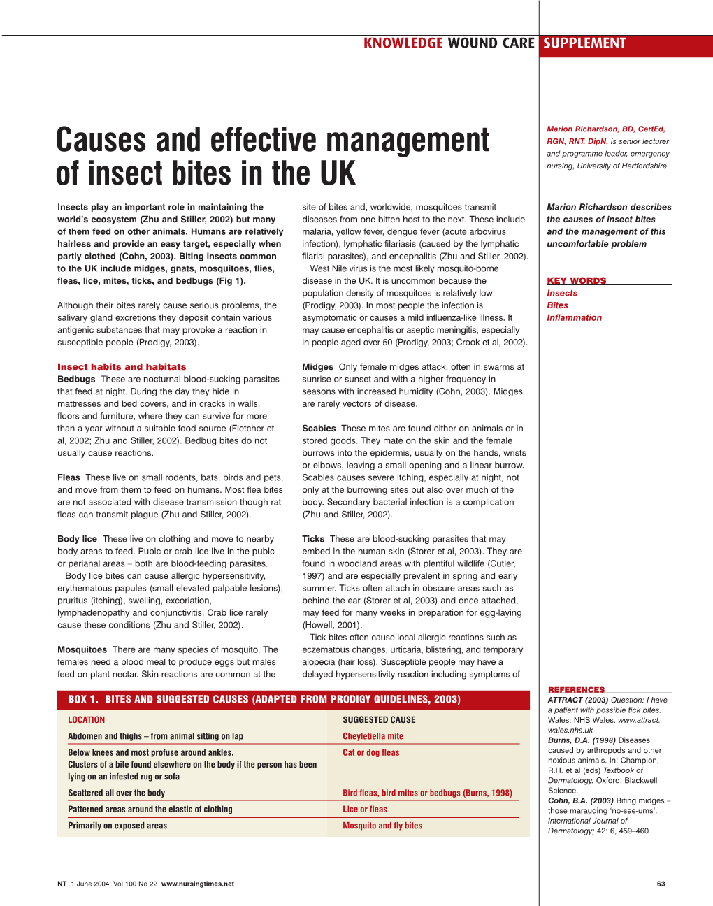 Causes and Effective Management of Insect Bites in the UK