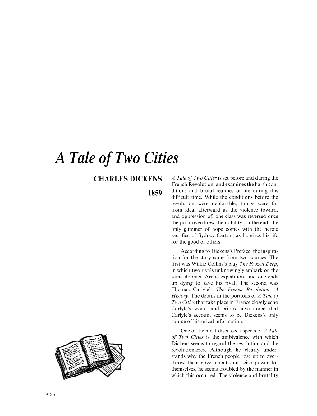 A Tale of Two Cities