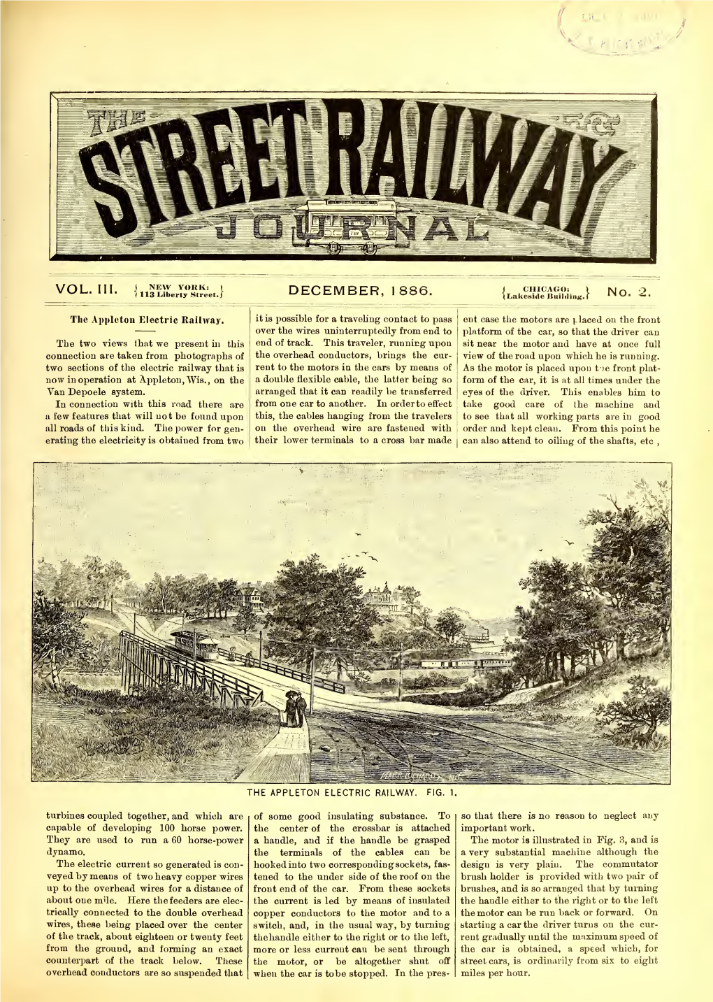 The Street Railway Journal