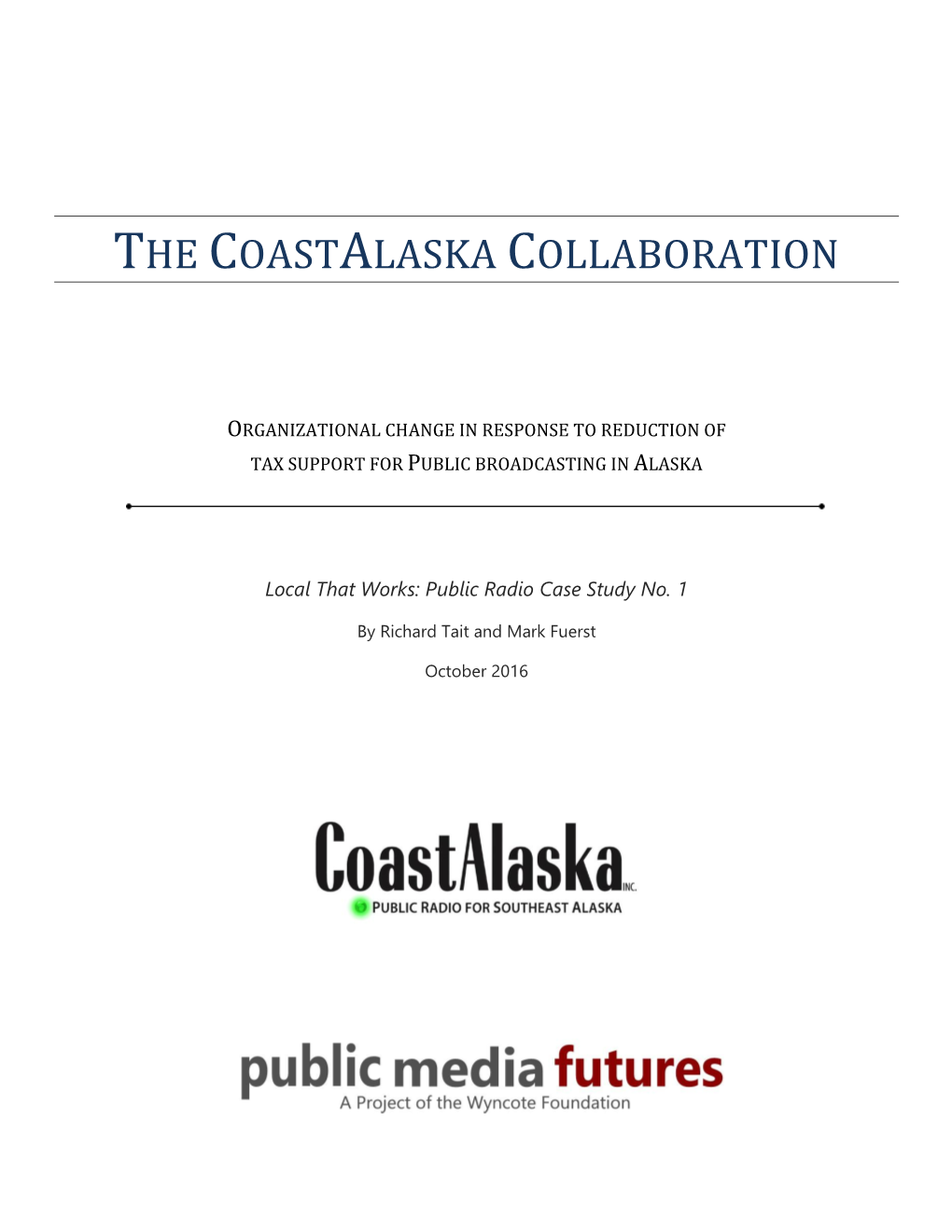 The Coastalaska Collaboration