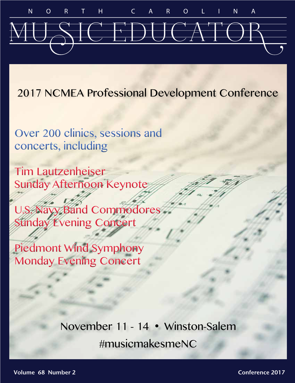 2017 NCMEA Professional Development Conference November 11