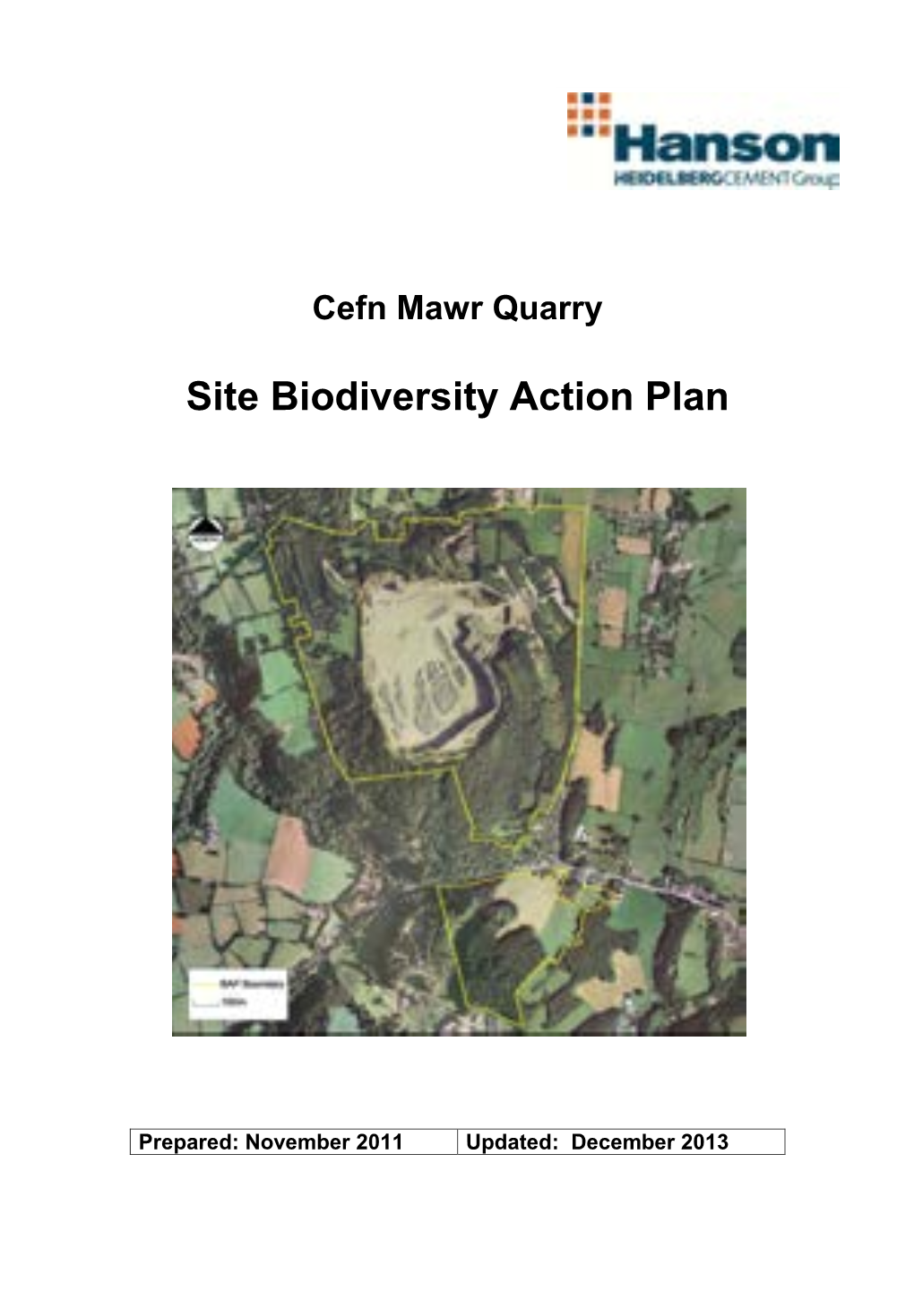 Cefn Mawr Quarry Site Biodiversity Action Plan