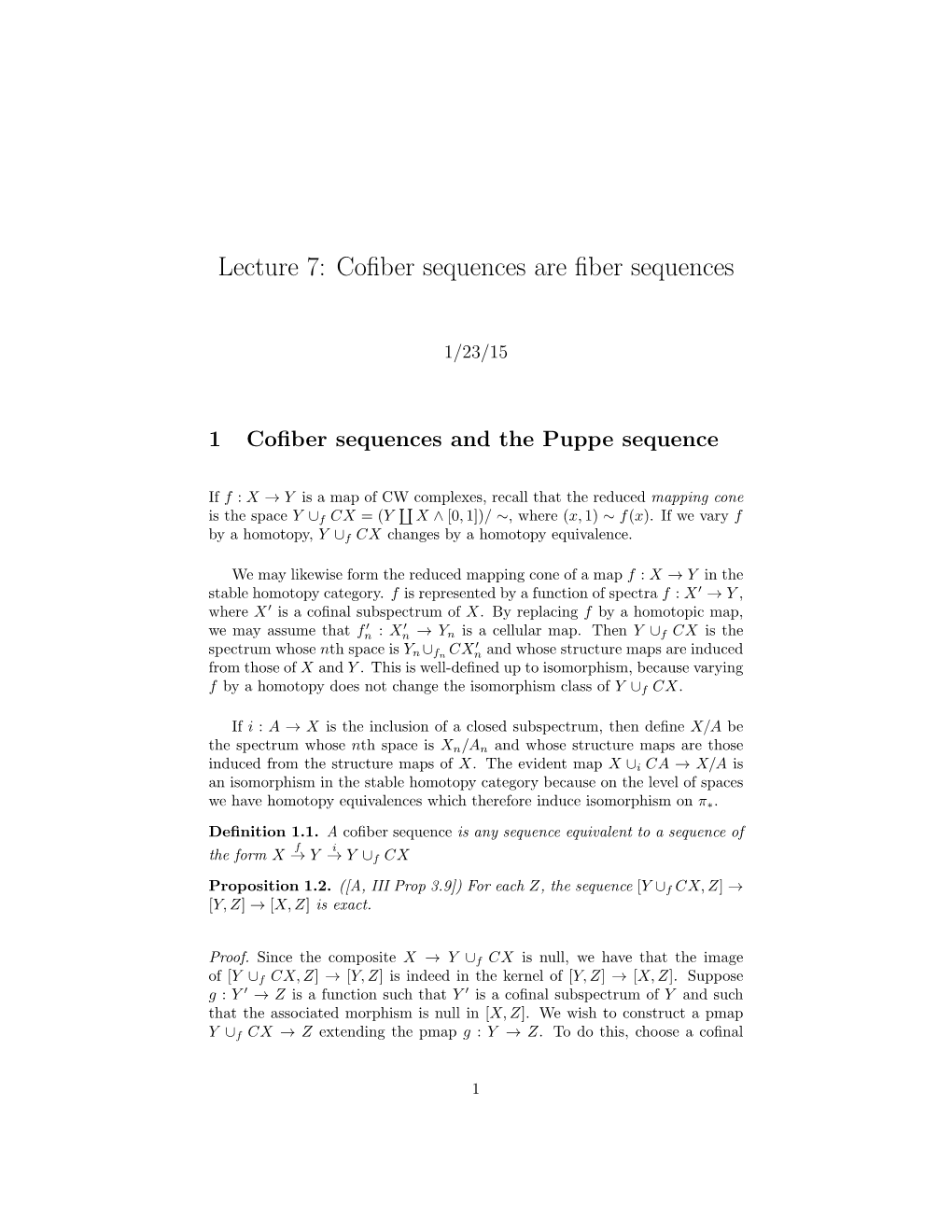 Cofiber Sequences Are Fiber Sequences