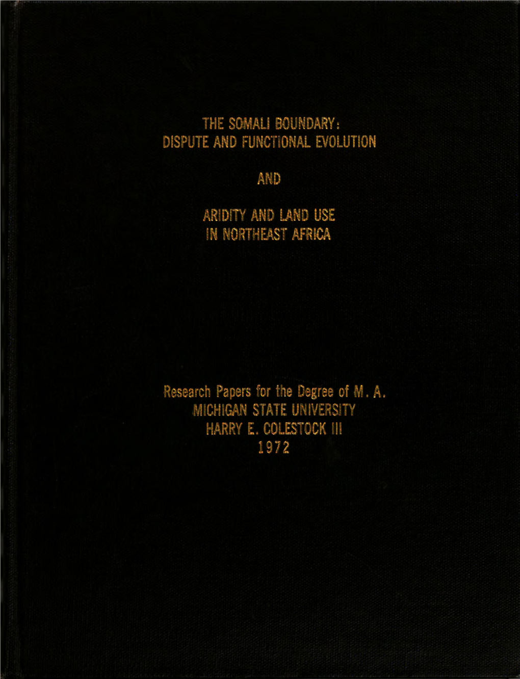 MICHIGAN STATE University HARRY E. Comsrocx M 1972 III II IIIIII IIIIIII III IIIIII IIII III III III IIII III IIII III IIIIII 3 350G I?”