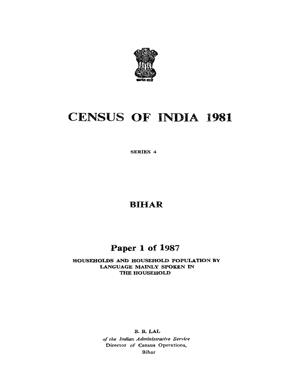 Census of India 1981