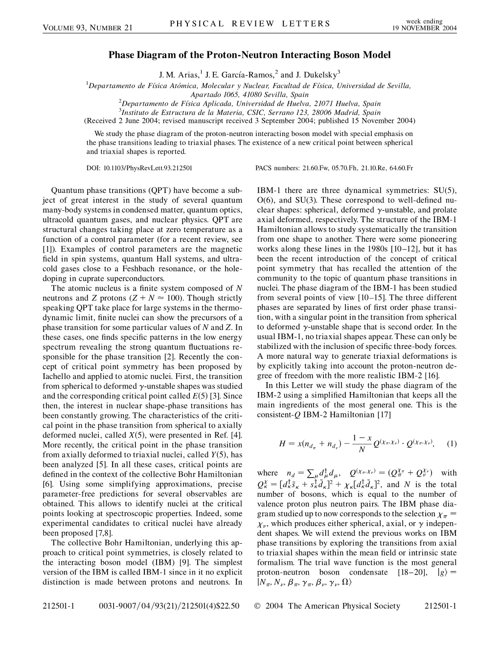 Phase Diagram of the Proton-Neutron Interacting Boson Model