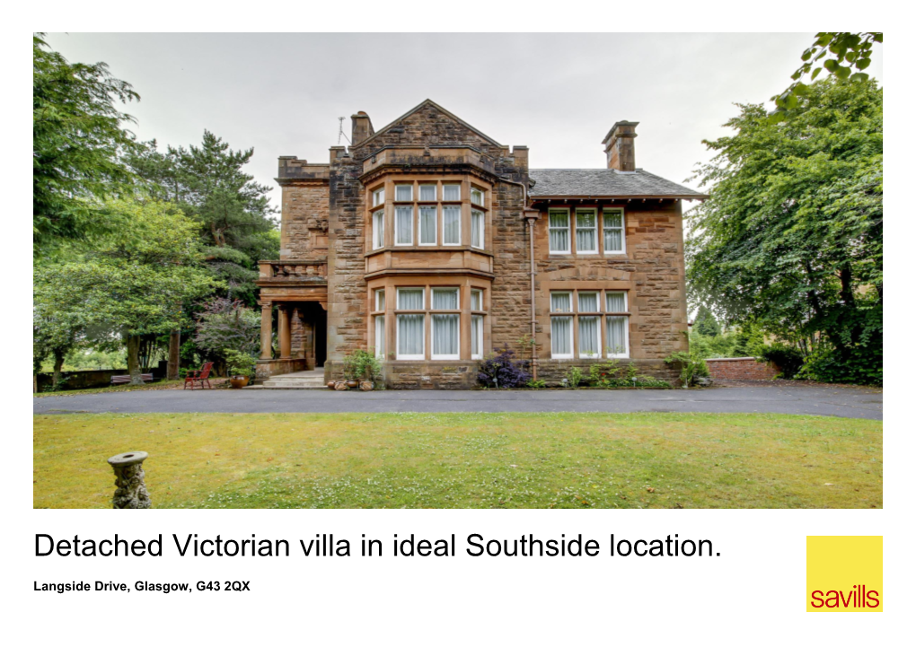 Detached Victorian Villa in Ideal Southside Location