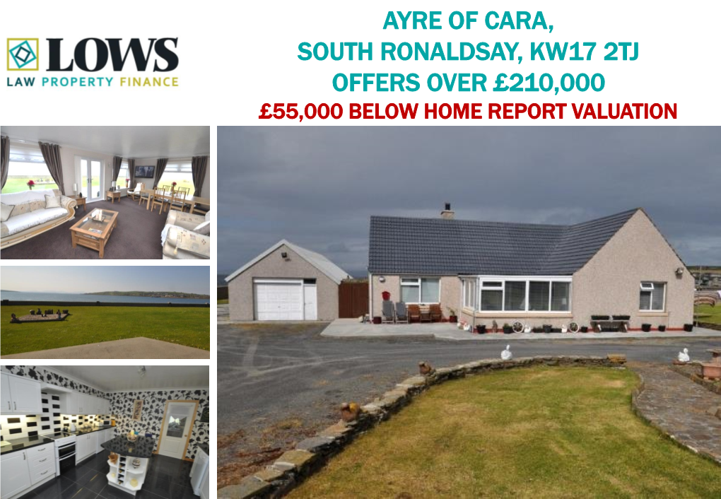 Ayre of Cara, South Ronaldsay, Kw17 2Tj Offers