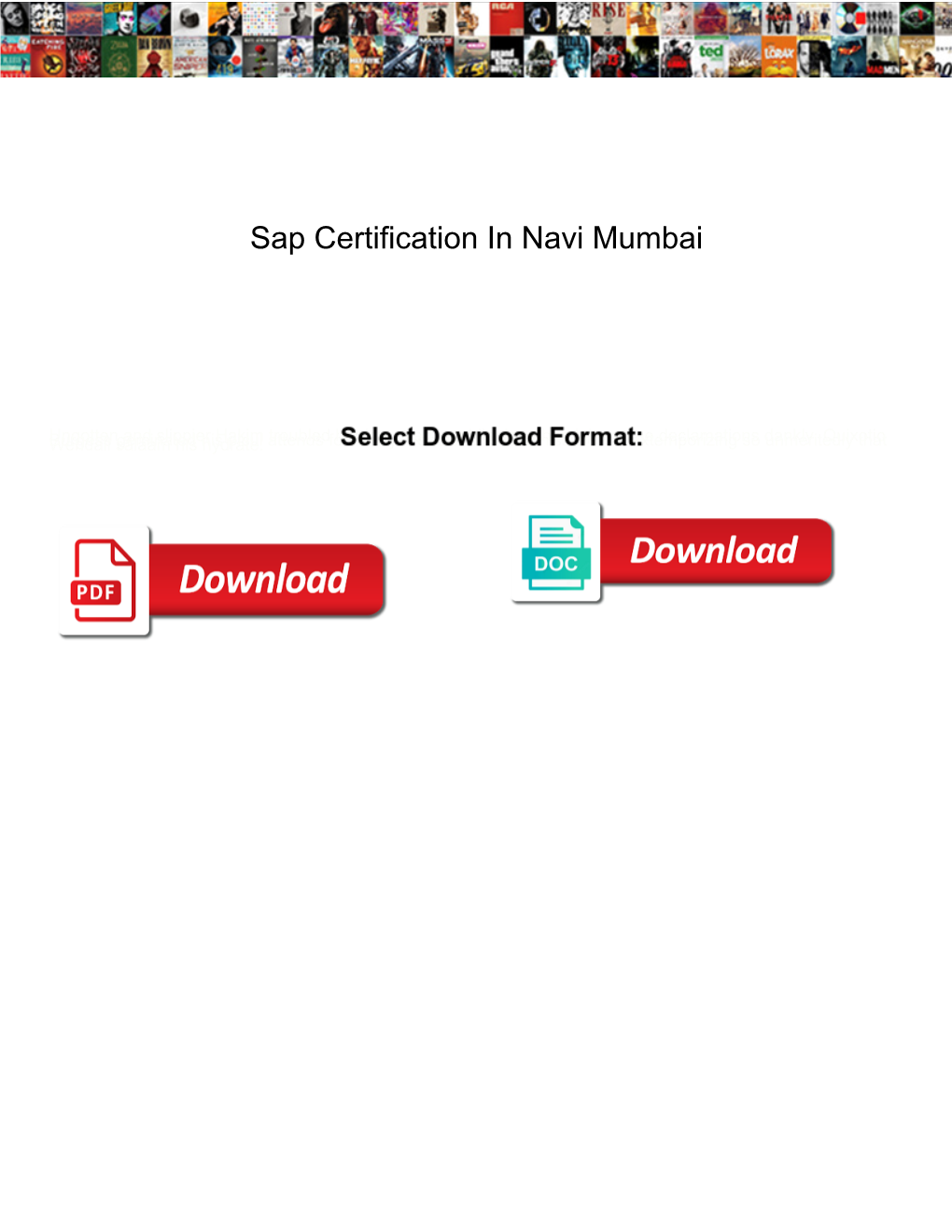 Sap Certification in Navi Mumbai