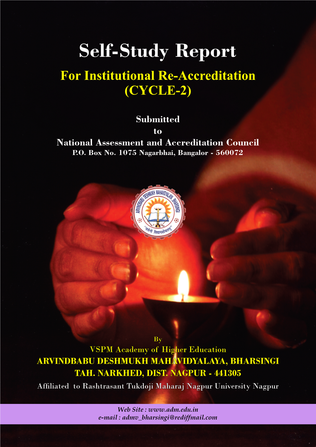 Self-Study Report for Institutional Re-Accreditation (CYCLE-2)