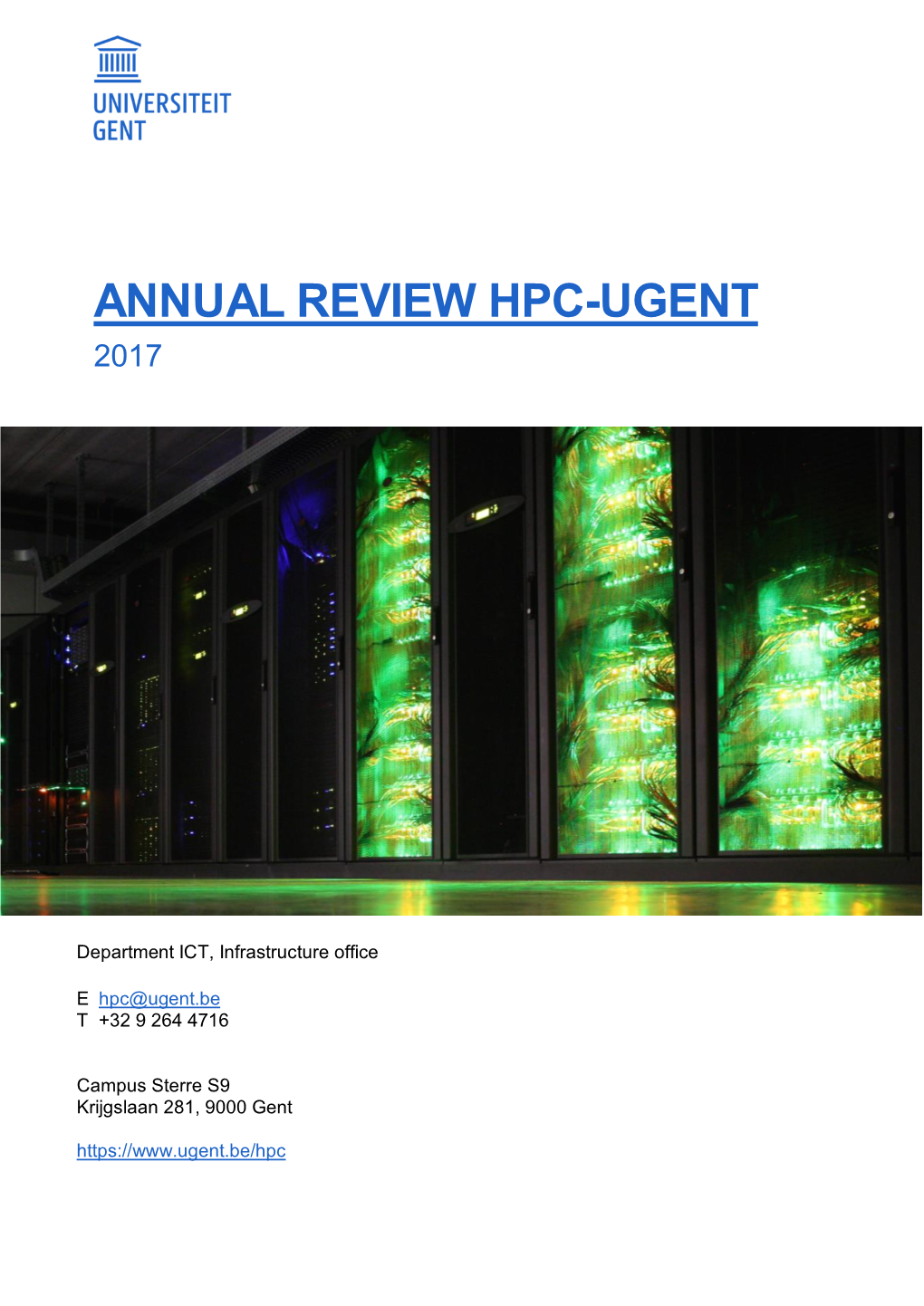 Annual Review Hpc-Ugent 2017