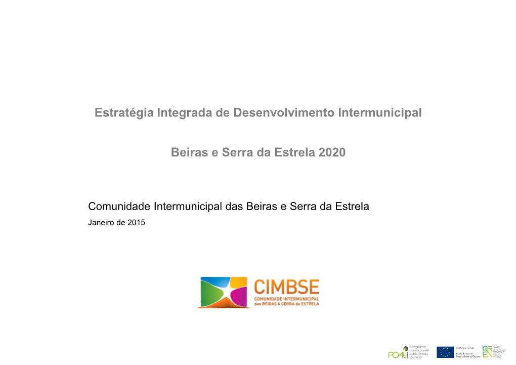 Estratégia Integrada De Desenvolvimento Intermunicipal