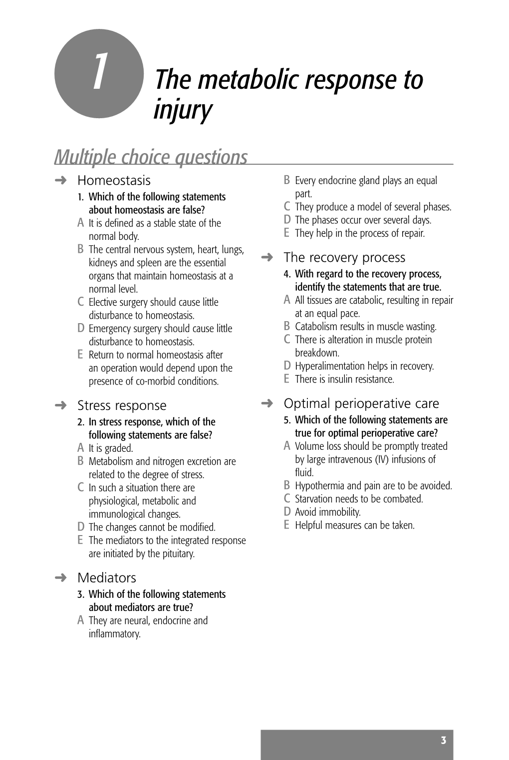 Mcqs and Emqs in Surgery