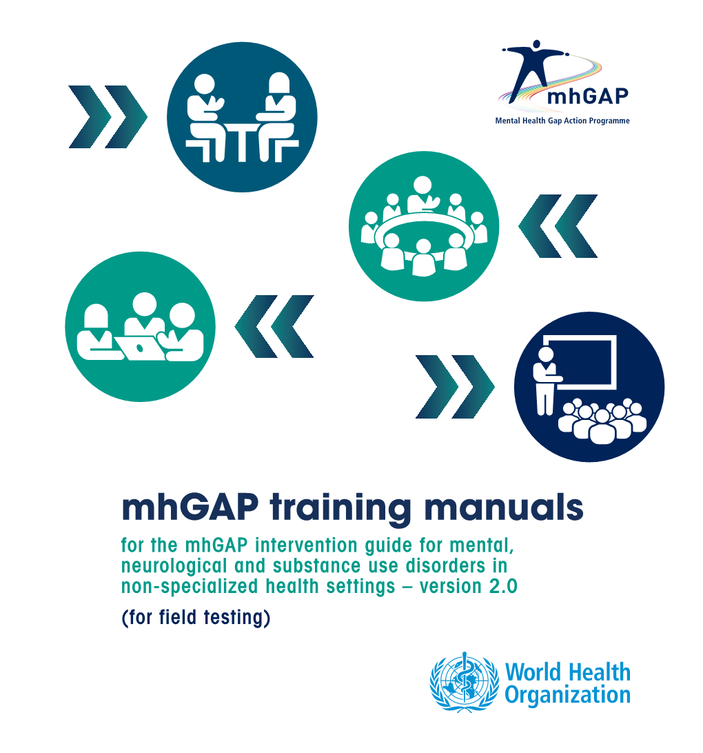 Mhgap Training Manuals