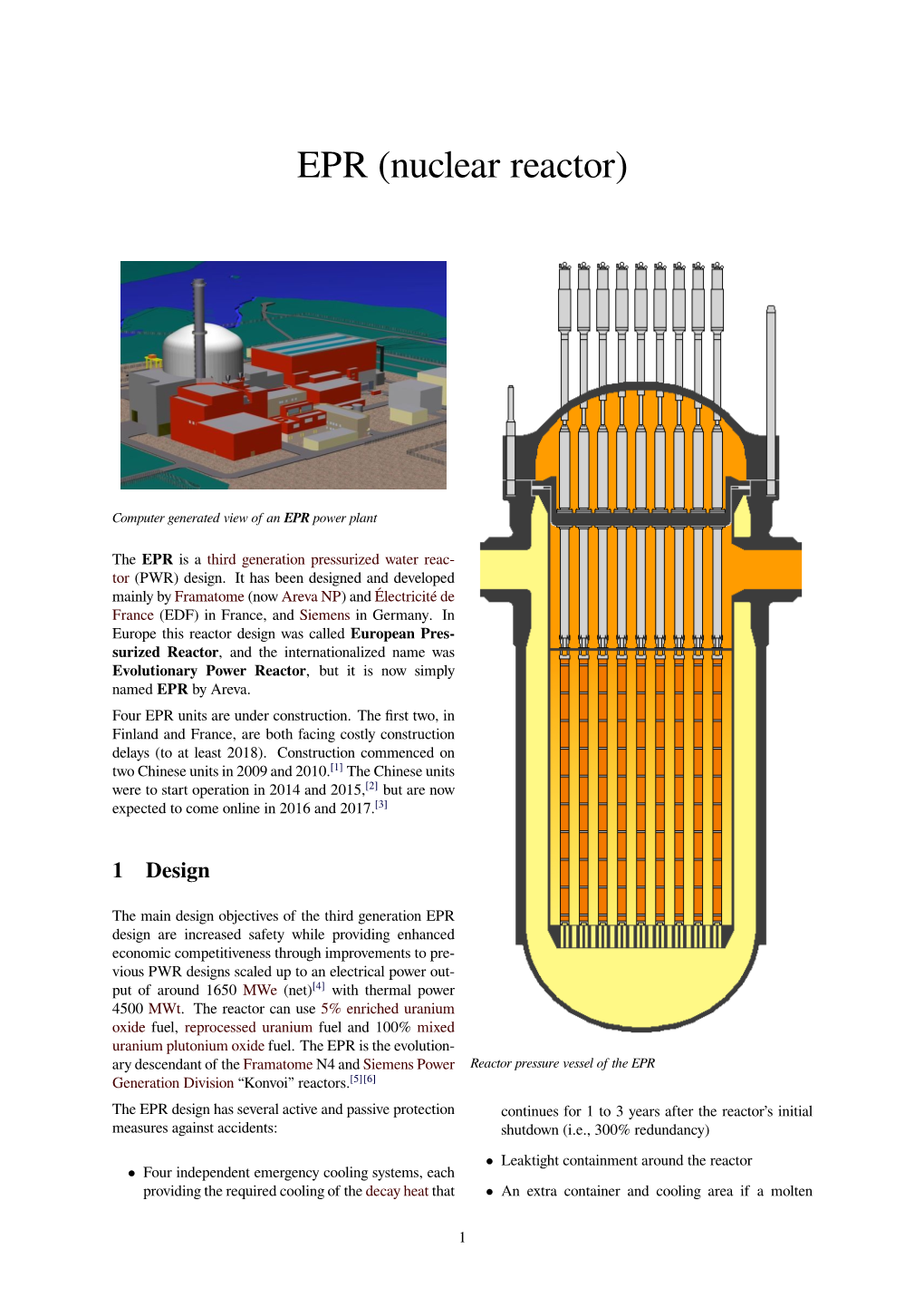 EPR (Nuclear Reactor)