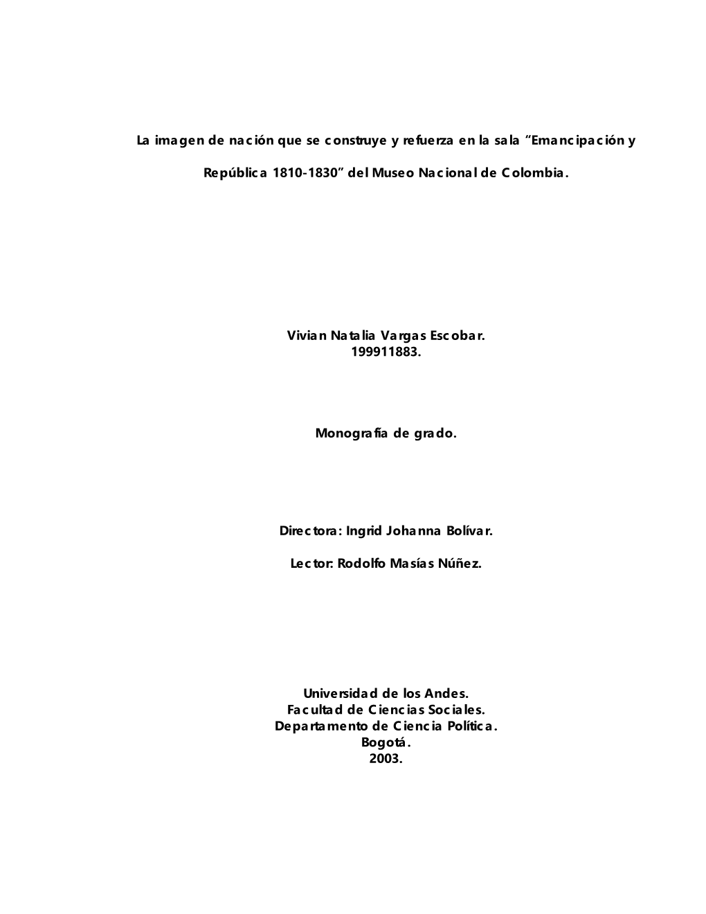 Emancipación Y República 1810-1830”